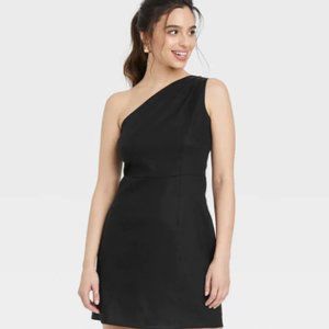 Black One Shoulder Dress